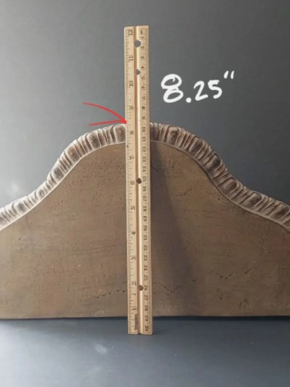 Acanthus Leaf Resin Wall Shelve 18